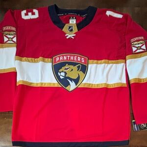 Florida Panthers Sam Reinhart Adult XL (54)  Red Jersey NWT